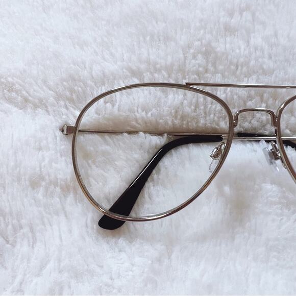 Noelle Silver Blue Light Glasses - Picture 2 of 7